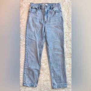 Abercrombie & Fitch Light Blue High Rise Jeans